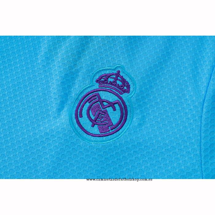 Chandal del Real Madrid 25-26 Manga Corta Azul - Pantalon Corto